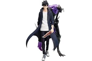 PINLOO 2PCS Beru Figur Sung Jin Woo Figurines en PVC Statue Modèle Sung Jin Woo Figures d'Anime Beru Marchandises pour les Fans Décoration de la Maison Collection