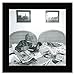 Produktbild PETER USTINOV - Peter Ustinov Reading The Papers In Bed Matted Mini Poster - 18.2x18.3cm