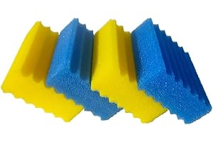 KYCHENBASE CBF-350A - Esponjas de filtro de estanque - Almohadillas de espuma de filtro de estanque de doble densidad para filtro CBF-350A, medios de filtro biológicos eficientes para filtros a presión, filtro