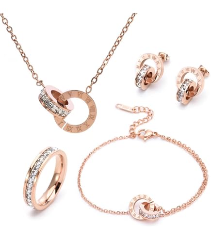 Nuovo argento sterling 925 elegante catena goccia d'acqua collane orecchini bracciali set di gioielli per le donne regali della festa nuziale di moda – acquista a prezzi convenienti sul marketplace