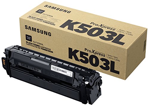 Samsung CLT-K503L/ELS Original Toner Schwarz - Kompatibel mit: SL-C3010ND | C3060FR