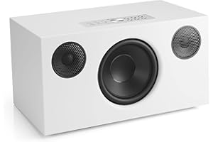Audio Pro C10 MkII - Enceinte Portable Multiroom avec Bluetooth - Smart Speaker sans Fil avec Contrôle par Application & Spotify, AirPlay & Chromecast - Blanc