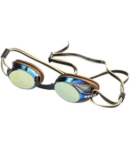 Beco Schwimmbrille BECO Unisex Jugend Biarritz Schwimmbrille, blau/grün