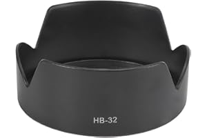 Bindpo HB - 32 Gegenlichtblende, Kameraobjektiv Sonnenschutz Regenschutz für Nikon AF-S DX 18-70 mm f/3.5-4.5G IF-ED für Nikon AF-S DX Zoom-Nikkor 18-135 mm f/3.5-5.6G IF-ED