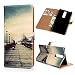Produktbild Nokia 5.1 2018 Hülle Tasche Case Leder Ultra Slim Schutzhülle Bookstyle Ständer Kartensätze Magnetisch Handytasche Wallet PC Innere Schale Klappbar Etui Ledertasche Straßenlaterne