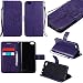 Produktbild Leder Hülle für Xiaomi Mi 5,Brieftasche Hülle für Xiaomi MI5,Xiaomi MI 5 Hülle Flip Case Wallet,Fanryn Retro Elegant Butterfly Schmetterling Baum Katze Muster Prägung PU Leder Ledercase Schutzhülle Handy Lanyard Strap Flip Tasche Wallet Case Cover Schutzhülle Etui Tasche Handytasche Hülle Standfunktion mit Kartenfächer Silikon Rückseite Cover für Xiaomi MI 5 - Lila