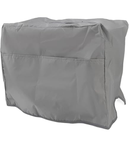 Generatorafdekking, 66 x 51 x 51 cm, stroomgeneratorafdekking, waterdicht, accessoires, opslag, stofdicht, voor buiten, draagbare generator, zwart