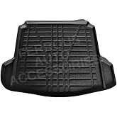 ferrous autoaccessories Renault Megane 4 Sedan Double Pocket 3D Luggage Pool 2016 and Above