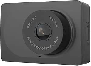 YI Dash Cam 1080p 60fps, 165° Wide Angle Car DVR Dashboard Camera Night Vision Video Recorder with WDR, G-sensor, Loop Recording and Motion Detection