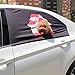 Produktbild Leegoal Pet Auto Fenster Schatten Faltbar Auto Visier Abdeckung Fenster UV-Reflektor Protector für Pet Hund Hang Out, Auto Fenster Zaun für Haustier Hund Sicherheit