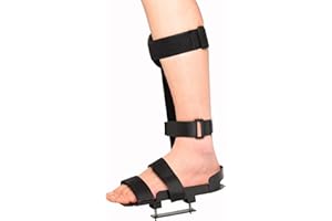 BLOHDI Pedal Support Foot Covers, Multifunctional Leg Protector Support，Electronic Physiotherapy Electric Rehabilitation Machine Holder and Motorised Bicycle Pedal Trainer (Color : Right Foot)