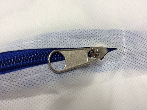 Berner Staubschutztür 1,10×2,40m inkl. Klebeband Schmutztür Staubtür Bautür mit Reißverschluss - 3