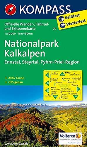 Book's Cover of NATIONALPARK KALKALPEN 70  1/50.000