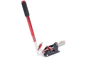 AOHUADA Frein à main hydraulique Fly-Off Rallye Drift réglable Drift Frein à main horizontal Rallye (Rouge)