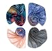 Letz Dezine Printed Polyester Cotton Set of four mullticoloured stoles; scarf and stoles for women RS.379.00
