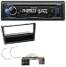 Produktbild caraudio24 Kenwood KDC-110UB 1DIN MP3 USB CD Aux Autoradio für Opel Agila Combo Vivaro Corsa C Omega 2001-2004 Schwarz