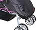 FoxHunter Baby Toddler Tandem Double Stroller Twin Pushchair Pram Buggy Travel With Rain Cover Purple New