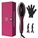 Straightening Brush Anjou Ionic Electric Ceramic Heating Hair Straightener ( Max 450? / 230?, Adjustable Temperature, Auto Lock, 120-min Timer )