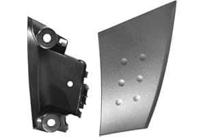 EpheyFIF OEM 74642-0H010 Copertura maniglia interna e kit staffa per Citroën C1/Peugeot 107/Toyota Aygo-2005-2014 | Ricambio diretto con protezione antiusura (sinistra)