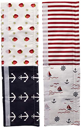 KAIL 20 "Long frigorífico Puerta Mango Cubiertas Lona de algodón, Horno de microondas, los Muebles con un Mango (1 par)