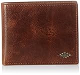 Kein Henkel, kein Tragegurt Fossil Herren Ryan Geldbörse, Braun (Dark Brown), 1.9x8.9x10.8 cm