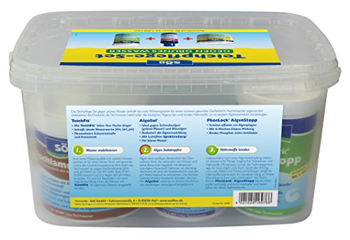 Söll 16977 Teichpflege-Set gegen grünes Wasser - 3