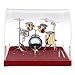 Produktbild Baoblaze Miniatur Kupfer Schlagzeug Set, Mini Musikinstrument Modell, Zubehör für Action Figur - # 2
