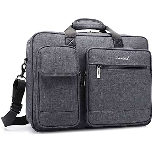 EBuyGB Umhängetasche Schule & Beruf - Messenger Bag Rot/schwarz 37x30x9cm