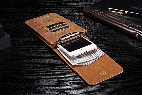 Handy Gurt HÃ¼lle, Gurt Klipp Leder Kasten Beutel fÃ¼r Samsung IPhone Huawei Honor Xiaomi MI OnePlus Fahrwerk Sony Nokia Vertikale/horizontale Taillen StahlgÃ¼rtel tragende Klipp Holster Beutel HÃ¼lle