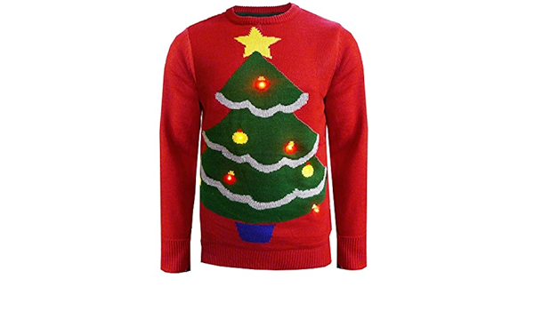 maglione natale luminoso