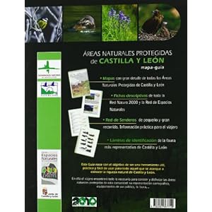 Mapa - guia de las areas naturales protegidas de Castilla y León