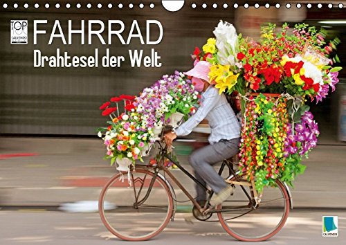Preisvergleich Produktbild Fahrrad - Drahtesel der Welt (Wandkalender 2016 DIN A4 quer): Fahrrad: Mehr als ein Fortbewegungsmittel (Monatskalender, 14 Seiten) (CALVENDO Mobilitaet)