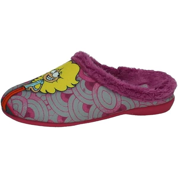 Chinelas De Invierno Para Niña Vulca-Bicha ¡Puntera Cerrada Y Plantilla Extraíble!