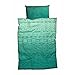 Produktbild Casatex Bettwäsche Renforcé smaragdgrün Größe 155x220 cm (80x80 cm)
