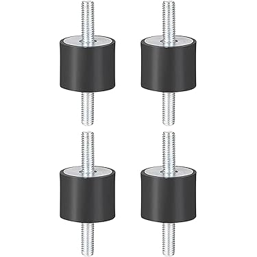 Supporti Ammortizzatori In Gomma M10 - 4 Pezzi Antivibrazione Per Motori E Compressori - Foto 2