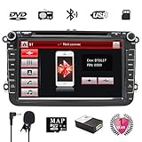 ▶ 【Kompatibel mit Volkswagen / Jetta / SEAT】 Kompatibel mit den folgenden Volkswagen Modellen: Passat 2007-2009 Passat CC 2008-2012 Golf V 2003-2012 Golf VI 2008-2012 Golf Plus 2003-2009 Golf MK5 2003-2012 Tiguan 2007-2012 Caddy 2004-2012 Jetta 2005-2012 EOS 2006-2012 T5 Transporter 2010-2011 Skoda Patrick 2004-2008 Skoda Roomster 2006-2010 usw. Bitte bestätigen Sie das Maßbild, bevor Sie eine Bestellung aufgeben.