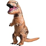 AUFBLASBAR Dinosaurier T-REX© ERWACHSENE Kostüm Jurassic Park Blowup Party carryme