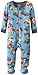 Hatley Baby Boys Infant Footed Coverall Hot Rods Pyjama Set, Blue, 3-6 Months
