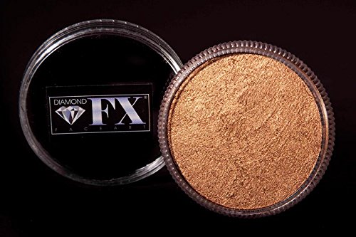 32g Diamond FX Metallic Face Paint - Old Gold