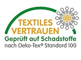 Kinder-Jersey-Spannbetttuch – mit einer Steghöhe von ca. 20 cm passend für Kinder- und Babybettmatratzen – erhältlich in 15 ausgesuchten Farben und einer Einheitsgröße von 60-70 cm x 120-140 cm, weiß - 9
