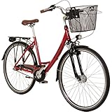 Das Galano Prelude orientiert sich im Design am klassischen Hollandrad und verbindet den Retro-Look mit modernen technischen Komponenten. Dieses kostengünstige Cityrad ist eine Mischung aus Stadtrad und Trekkingbike und eignet sich dadurch hervorragend für den täglichen Gebrauch sowie gelegentliche Fahrradtouren.