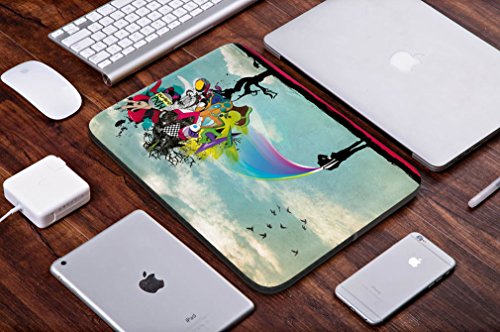 Sidorenko Schutzhülle für Laptops mit einer Bildschirmdiagonale von 38,1-39,6 cm (15-15,6 Zoll) neopren max. Geräteabmessungen 38 cm x 28 cm - 4