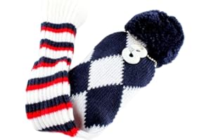 Histar Classic Star Knit - Juego de 3 fundas para cabeza de palo de golf