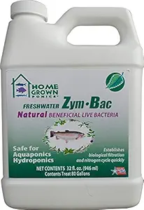 Home Grown PONICS Zym Bac # 96047 Natural Beneficial Bacteria, 32 oz. (Available 12/cs)