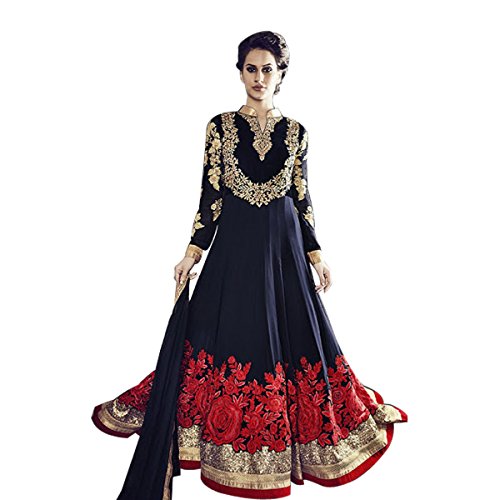 Bollywood Gewand Anarkali Salwar Kamiz Anzug Hochzeit Sexy Indian Fashion
