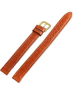 Leder Uhrenarmband Uhrenband Uhrband Ersatzband Armband braun 813275750010 Stegbreite 10 mm