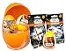 Produktbild JJCkids Jungen Geburtstag Geschenk Set – Star Wars Mottoparty Giant Überraschung Ei gefüllt mit Star Wars Spielzeug, Taschen und Eier + Unsere Kinder T-Shirt