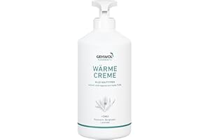 Gehwol Fusskraft Rouge riche Émollient Crème pour les pieds pour peau sèche rugueuse kit 500 ml