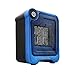 Produktbild AirArtDeco Mini Keramik Heizung, 500W Portable Desktop elektrische Heizlüfter, Persönlicher Raumheizer, Überhitzen & Kippschutz für den Heim- und Bürogebrauch, Dunkelblau/Schwarz