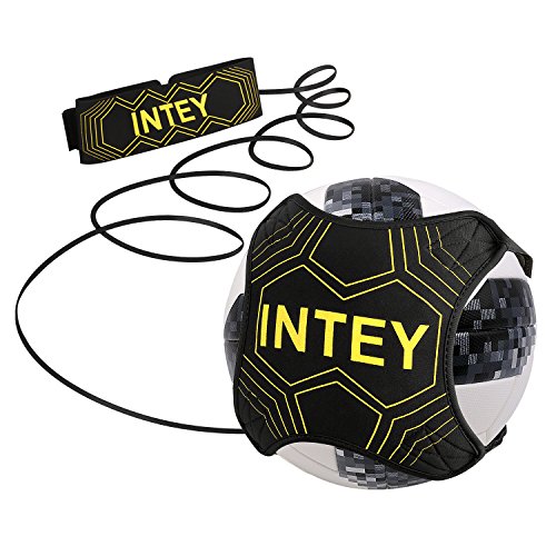 INTEY Ceinture D'entraînement pour Football, Ceinture Élastique de Football, Ceinture Réglable pour Enfant et Adulte, Solo Kicking Pratique, Football Kick Traine - Cadeau de Noël